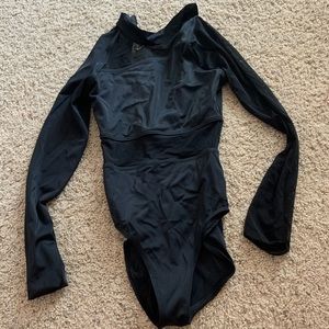 Black leotard